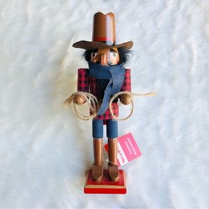 Christmas Cowboy Nutcracker Figurine